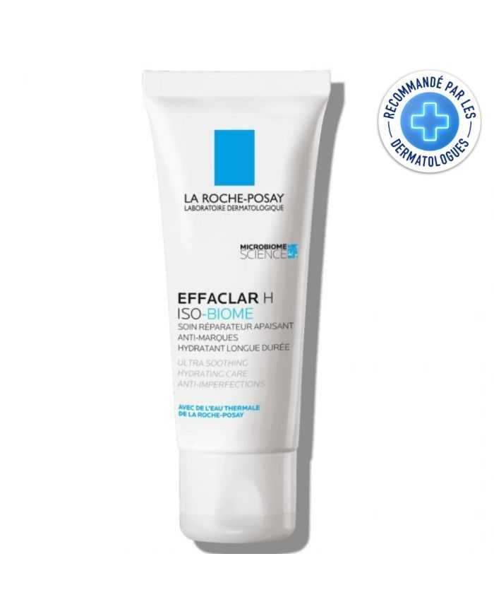 La Roche-Posay Effaclar H Iso Biome Soin Reparateur Apaisant Anti Marque 40 ml