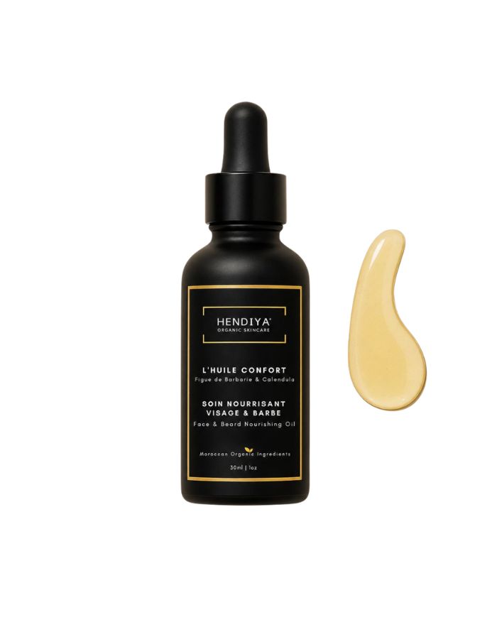 Hendiya L'Huile Confort Soin Nourrisant Visage et Barbe 30 ml