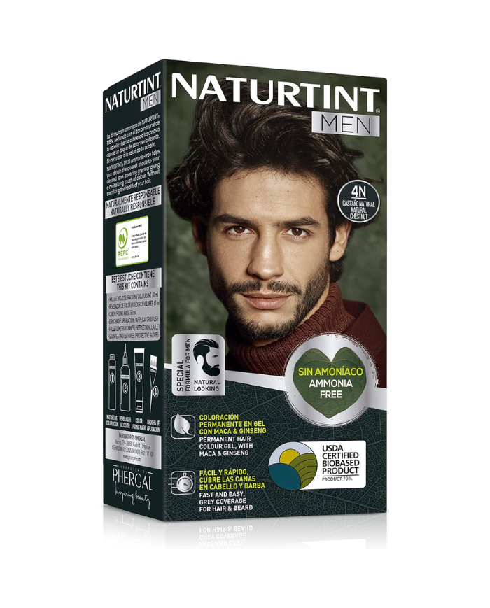 Naturtint Men 4N Chatain Naturel 150 ml