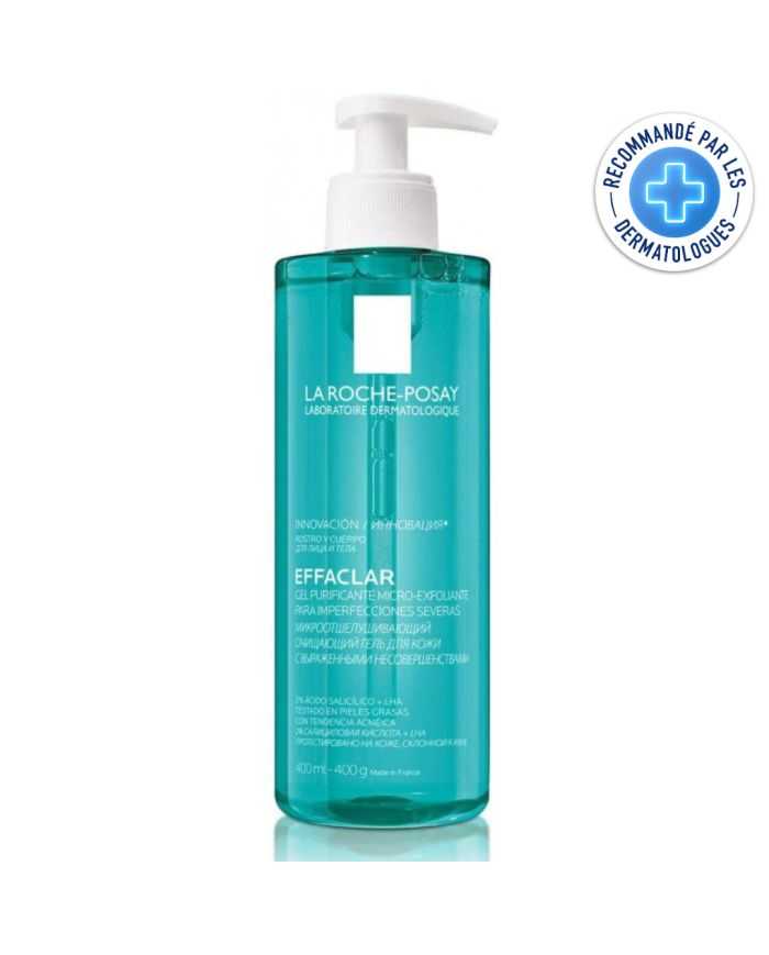 La Roche-Posay Effaclar Gel Micro Peeling Purifiant 400 ml