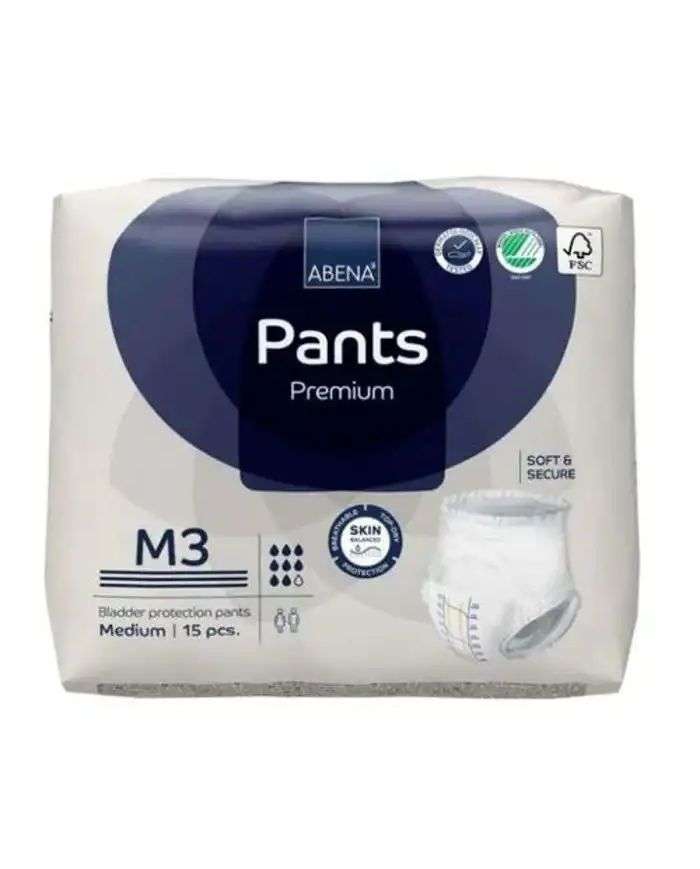 Abena Pants Premium M3 Medium 15 Pieces