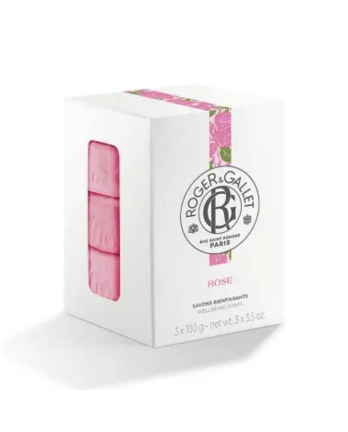 Roger et Gallet Savons Bienfaisants 300 g Rose