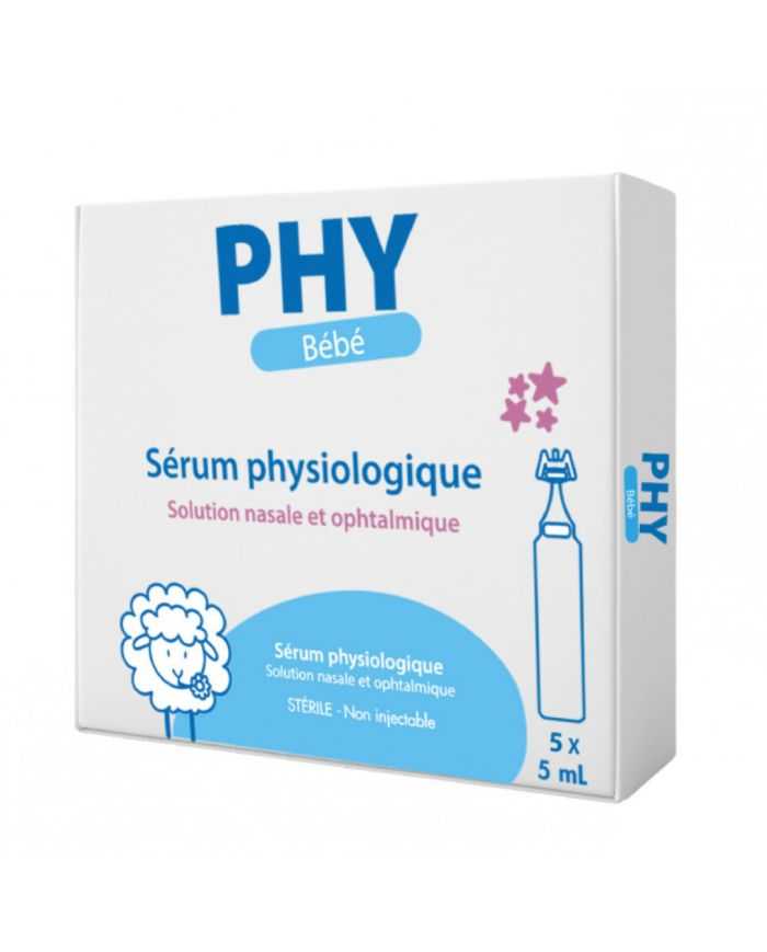 Phy Bébé Serum Physiologique 5*5ML