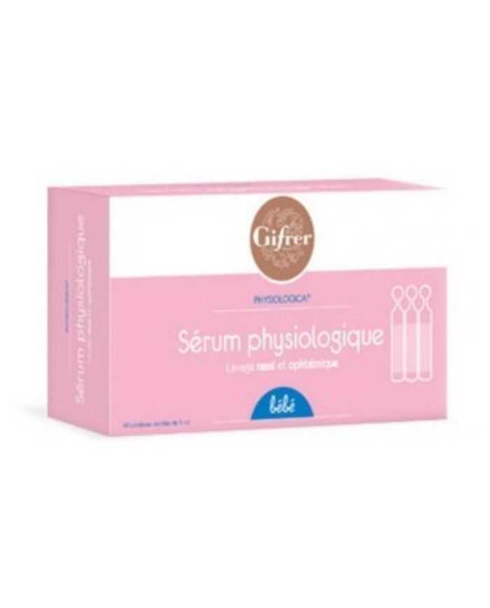 Gifrer Serum Physiologique Bebe 40X5ML