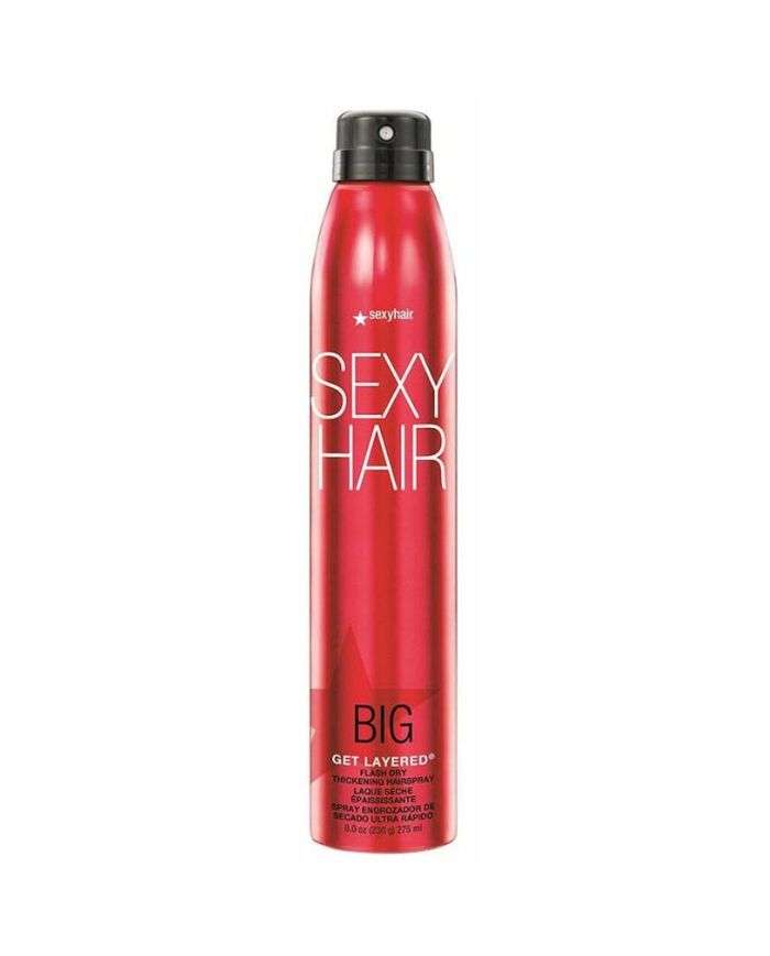 Sexy Hair Big Get Layered Laque Seche Epaissisante 237 ml
