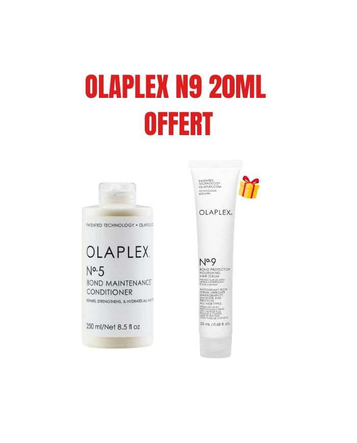 Olaplex Offre Bond Maintenance N 5 Apres Shampooing 250 ml + Olaplex N9 20 ml Offert