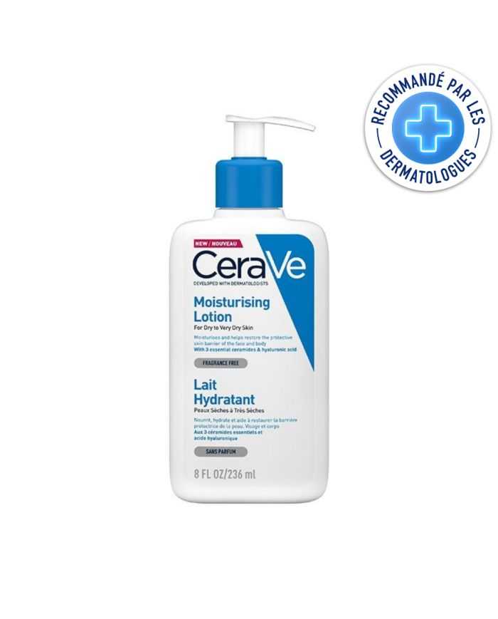 CeraVe Lait Hydratant Peaux Seches a Tres Seches 236 ml
