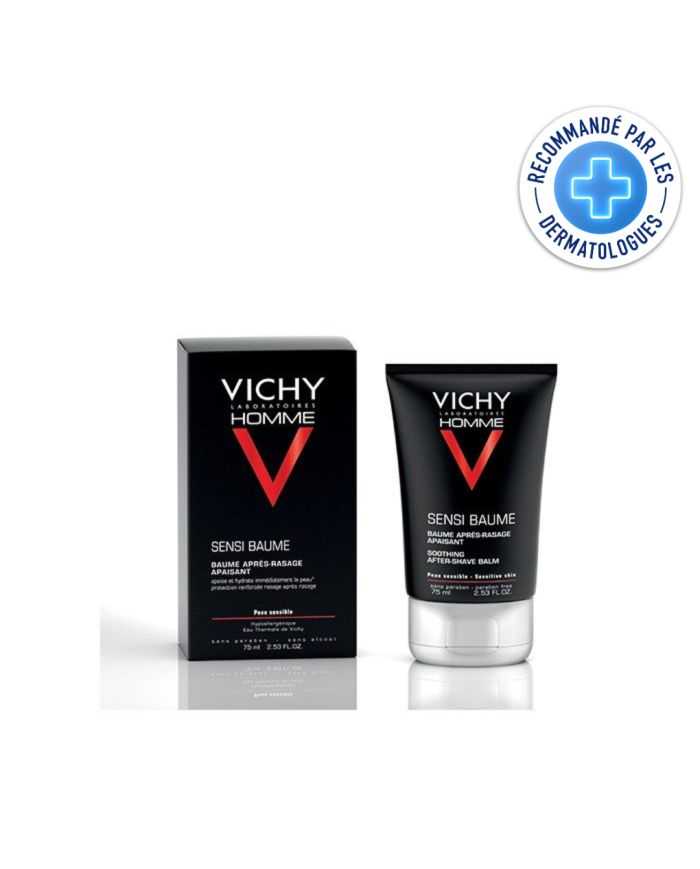 Vichy Homme Sensi Baume / Baume Apres Rasage Fortifiant Peaux Sensibles 75 ml