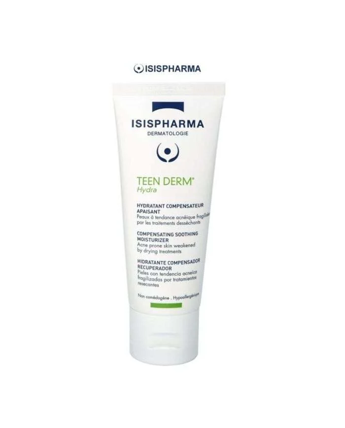 Isispharma Teen Derm Hydra Hydratant Compensateur Apaisant Legere 100 ml