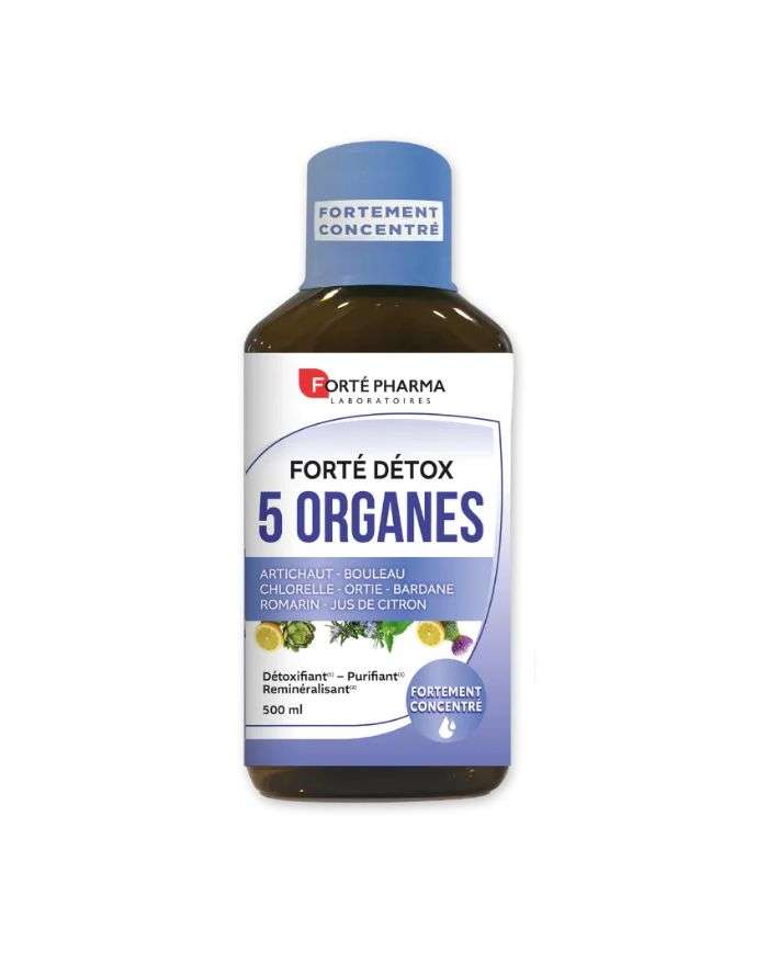 Forté Pharma Forte Detox 5 Organes Complement Alimentaire 500 ml