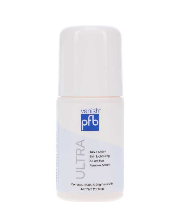 PFB Vanish Serum Eclaircissant et Post-Epilatoire Ultra Triple Action 2 Oz 60 ml