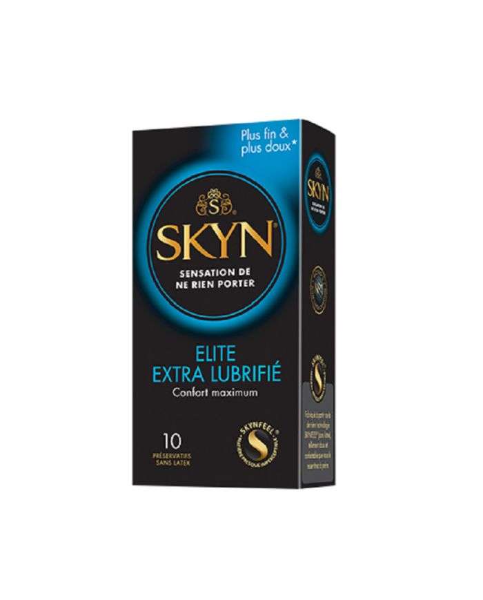 Manix Skyn Elite Extra Lubrifie 10 Preservatifs sans Latex