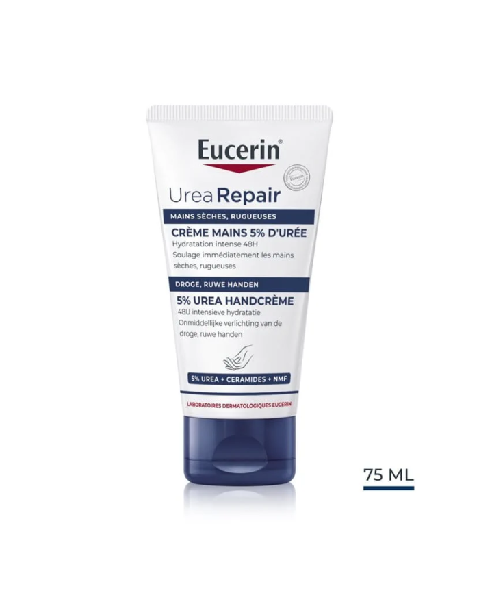 Eucerin Urea Repair Plus Creme Mains 5% D' Uree 75 ml