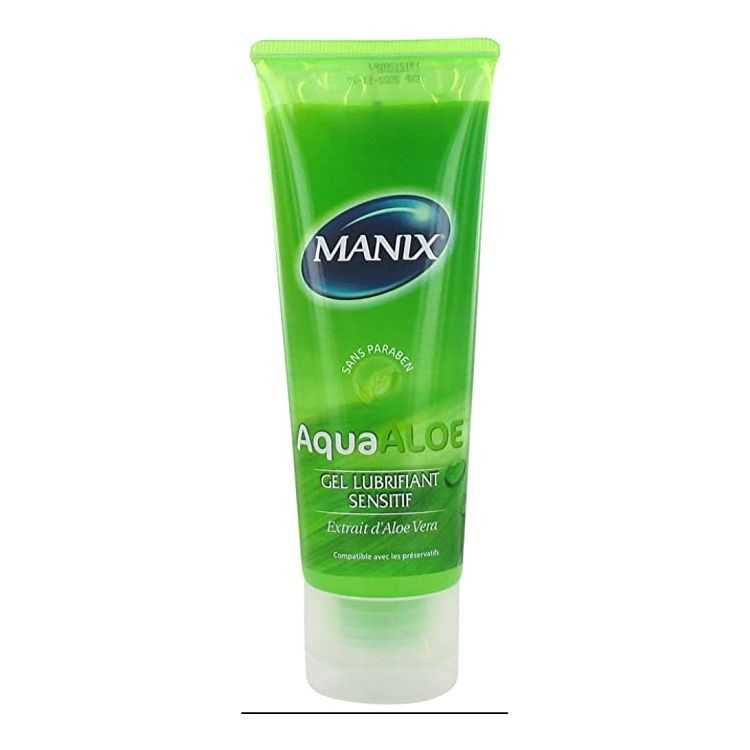 Manix Aqua Aloe Gel Lubrifiant Sensitif 80 ml