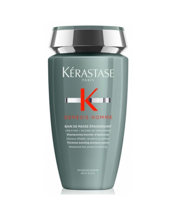 Kérastase Genesis Homme Bain de Masse Epaississant Cheveux Epais 250 ml