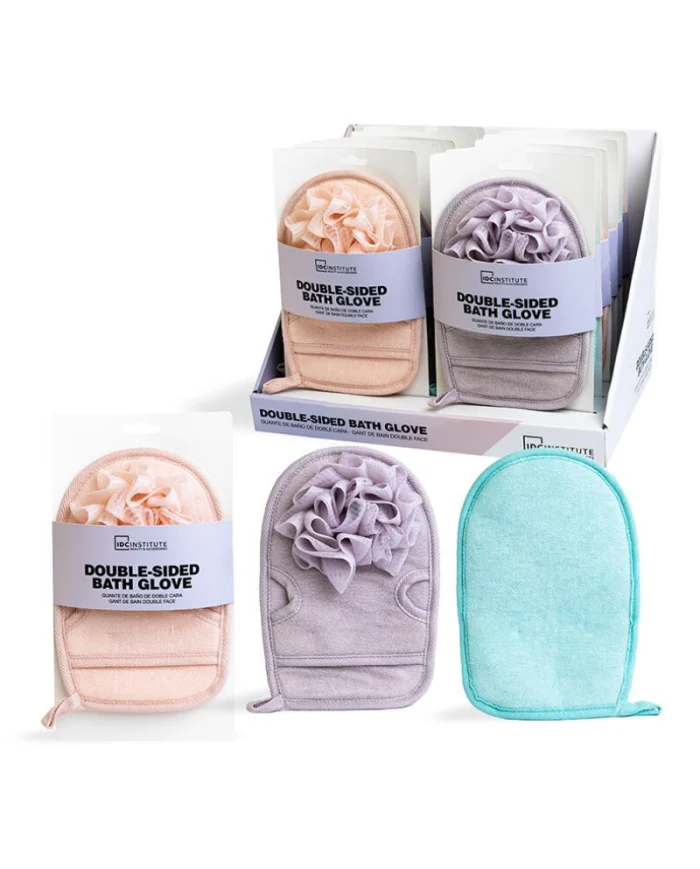 IDC Institute Gant de Bain Double Face Double Fonction Ref 90092