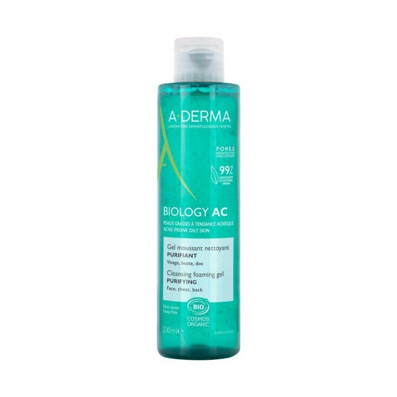 A-derma Biology AC Gel Moussant Puriafiant 200ml