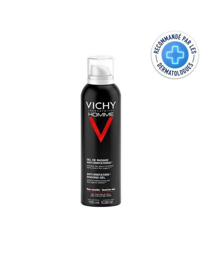 Vichy Homme Gel de Rasage Anti-Irritations 150 ml