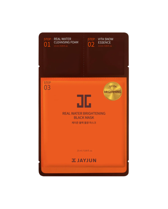 Jayjun Masque Noir Eclaircissant 3 Etapes 25 ml
