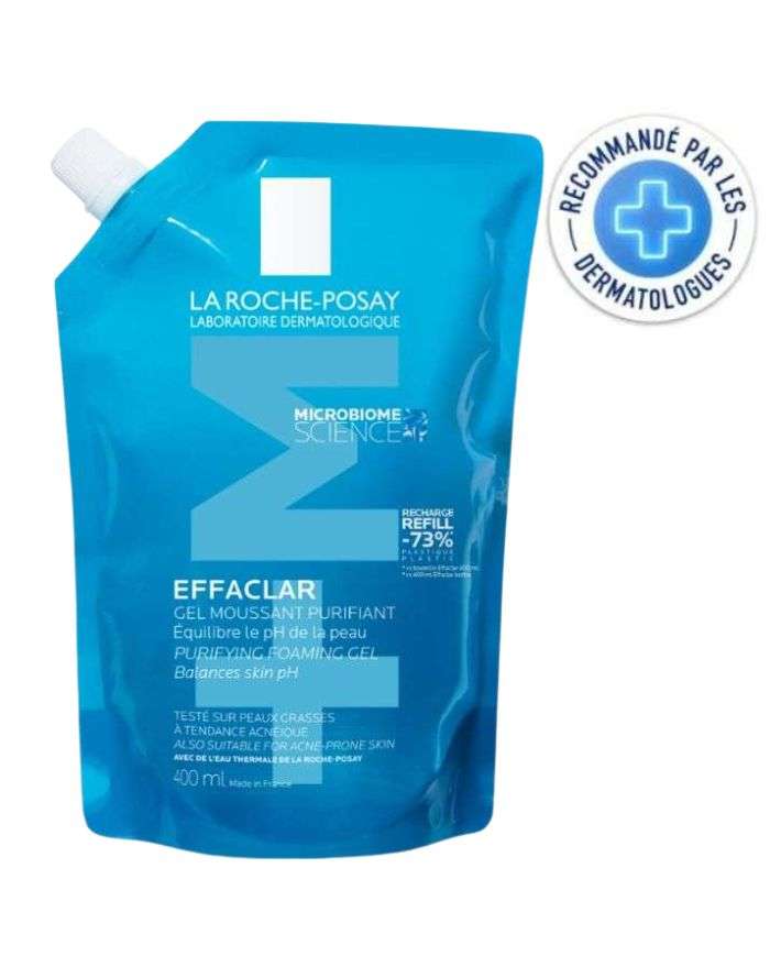 La Roche-Posay Effaclar Gel Moussant Purifiant Recharge 400 ml