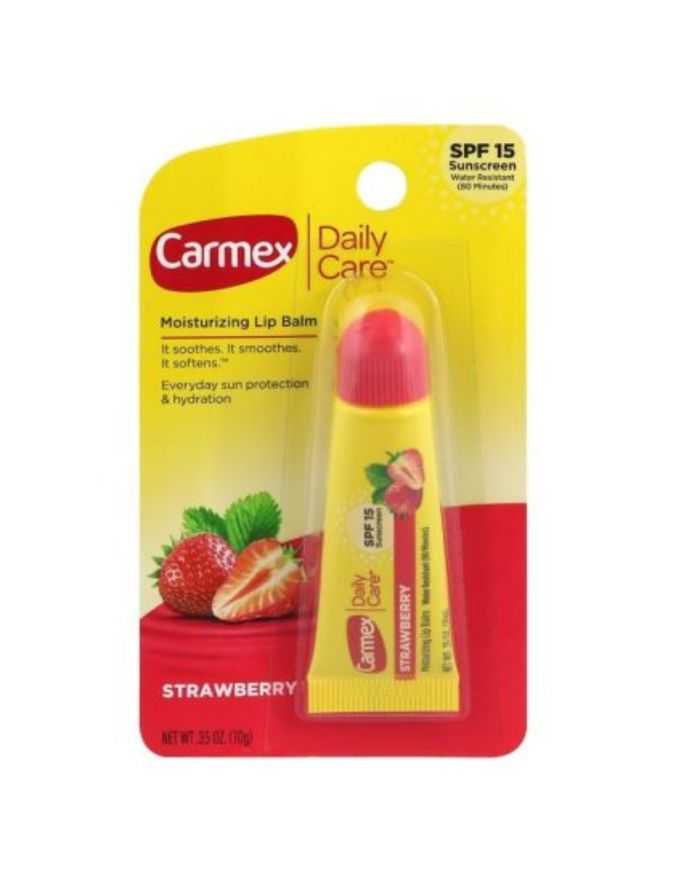 Carmex Baume a Levres Fraise Tube SPF15